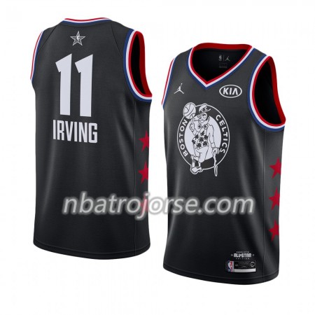 Män Boston Celtics Tröja Kyrie Irving 11 2019 All-Star Jordan Brand Svart Swingman Män Boston Celtics Tröja Kyrie Irving 11 2019 All-Star Jordan Brand Svart Swingman